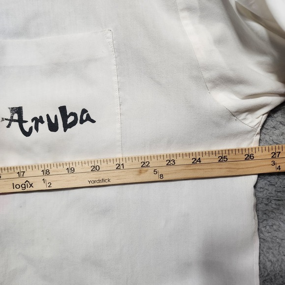 Aruba Vintage‎ Mens Button Short Sleeve Shirt 80's Seans Gentleman Style Captain - Picture 5 of 9
